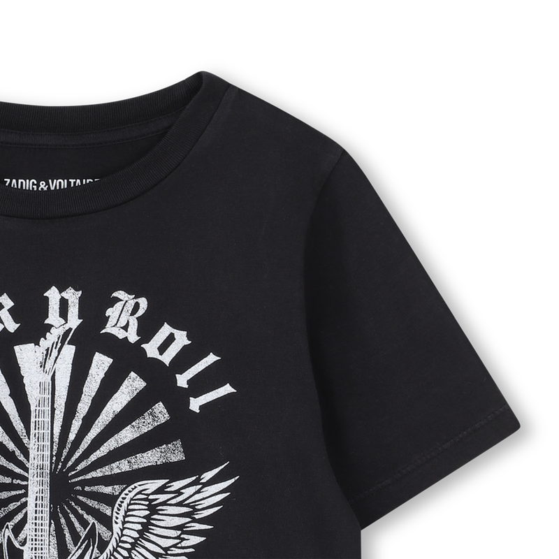 T-shirt dalla vestibilit&agrave; dritta ZADIG & VOLTAIRE 
                        BAMBINA