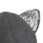 Cappello a maglia con orecchio fantasia KARL LAGERFELD KIDS 
                    BAMBINA