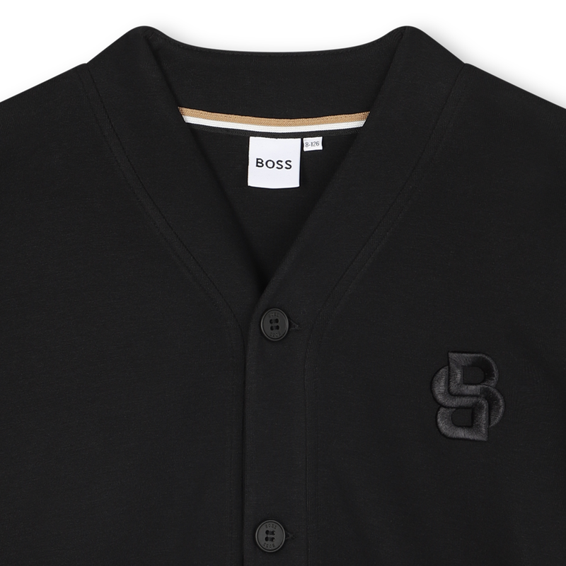 Cardigan con chiusura a bottone BOSS 
                        RAGAZZO