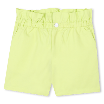 Shorts in cotone e lino DKNY BAMBINA