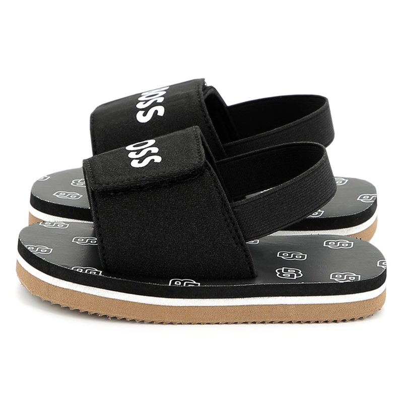 Ciabatte con scratch BOSS 
                        RAGAZZO