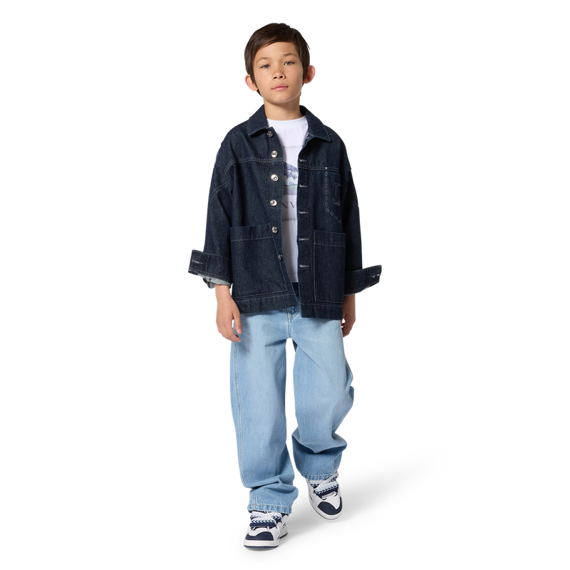 GIACCA DI JEANS LANVIN 
                        RAGAZZO