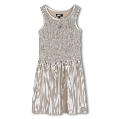 VESTITO CON SPALLINE DKNY BAMBINA
