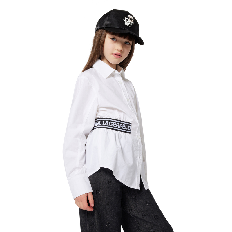 Pantaloni in denim KARL LAGERFELD KIDS 
                        BAMBINA