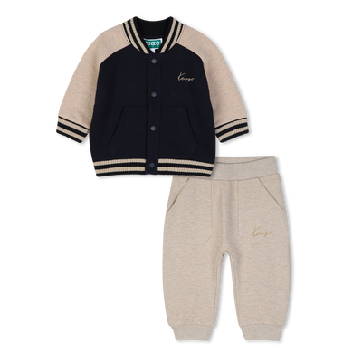 Set cardigan e pantaloni KENZO KIDS BAMBINO