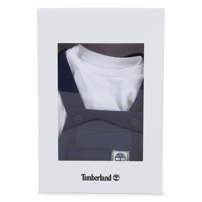 Set t-shirt e salopette TIMBERLAND 
                        BAMBINO
