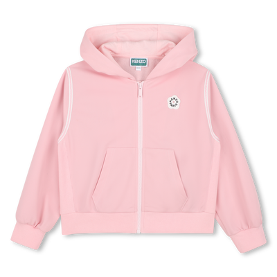 Cardigan con cappuccio KENZO KIDS BAMBINA