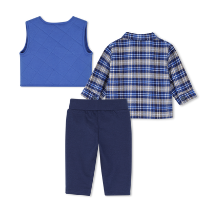 Completo cardigan, camicia e pantaloni TIMBERLAND RAGAZZO