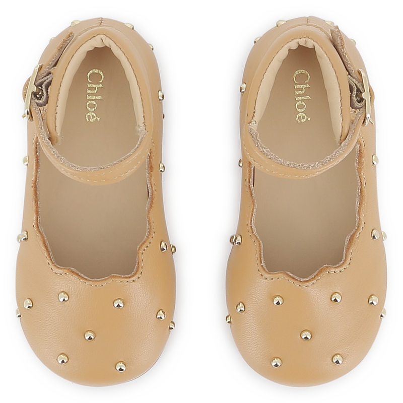 Sheepskin ballerinas CHLOE 
                        BAMBINA