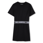 Abito t-shirt, NERO, hi-res