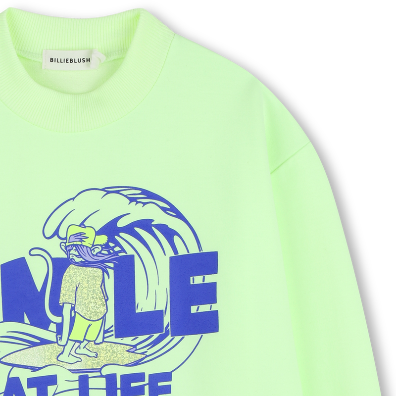 FELPA IN PILE BILLIEBLUSH 
                        RAGAZZO