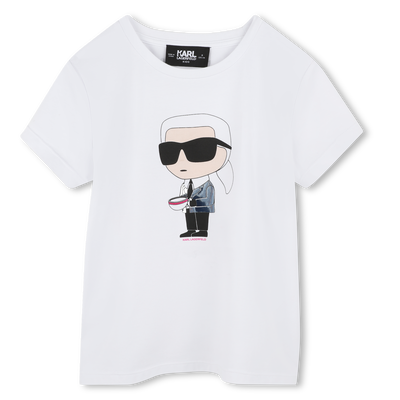 TEE SHIRT KARL LAGERFELD KIDS BAMBINA