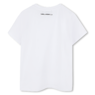 TEE SHIRT KARL LAGERFELD KIDS BAMBINA