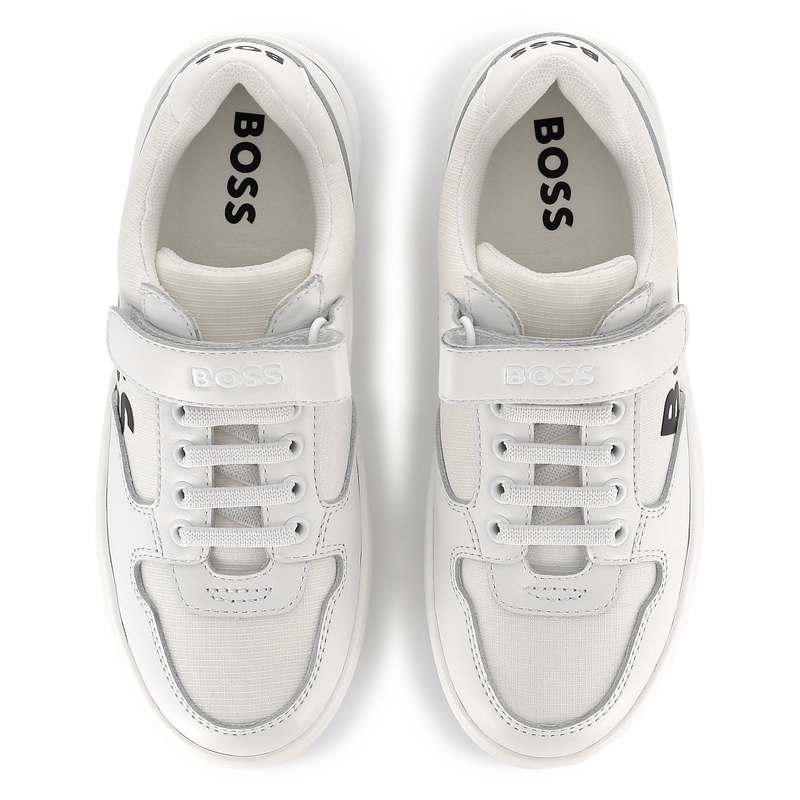 Sneakers con lacci a strappo BOSS 
                        RAGAZZO