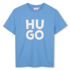 T-shirt a maniche corte, BLU CIELO, hi-res