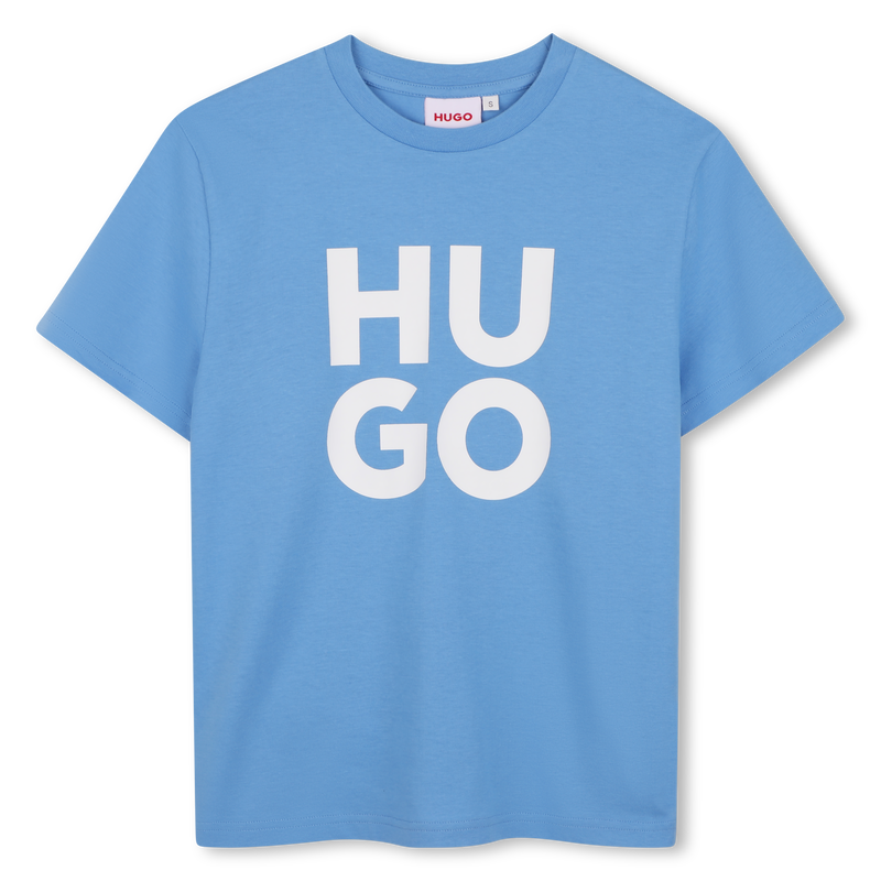 T-shirt a maniche corte HUGO 
                        BAMBINO