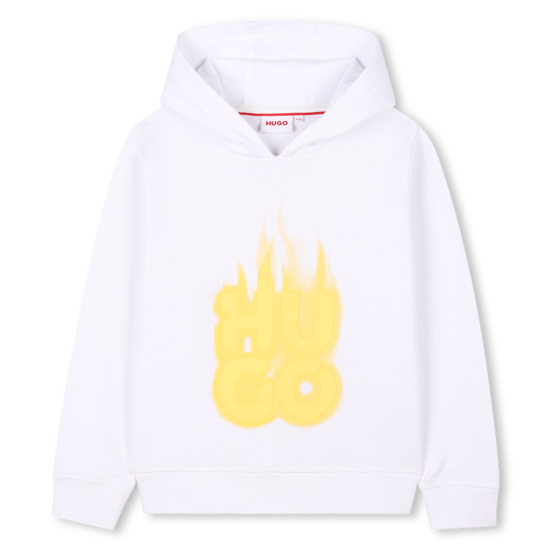 Felpa con cappuccio HUGO 
                        RAGAZZO