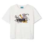 T-shirt a maniche corte KENZO KIDS 
                    BAMBINA
