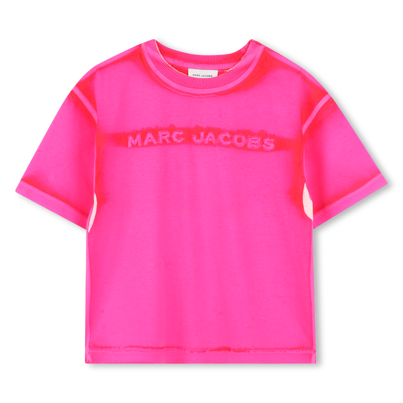 T-shirt in cotone con ricamo MARC JACOBS 
                        UNISEX