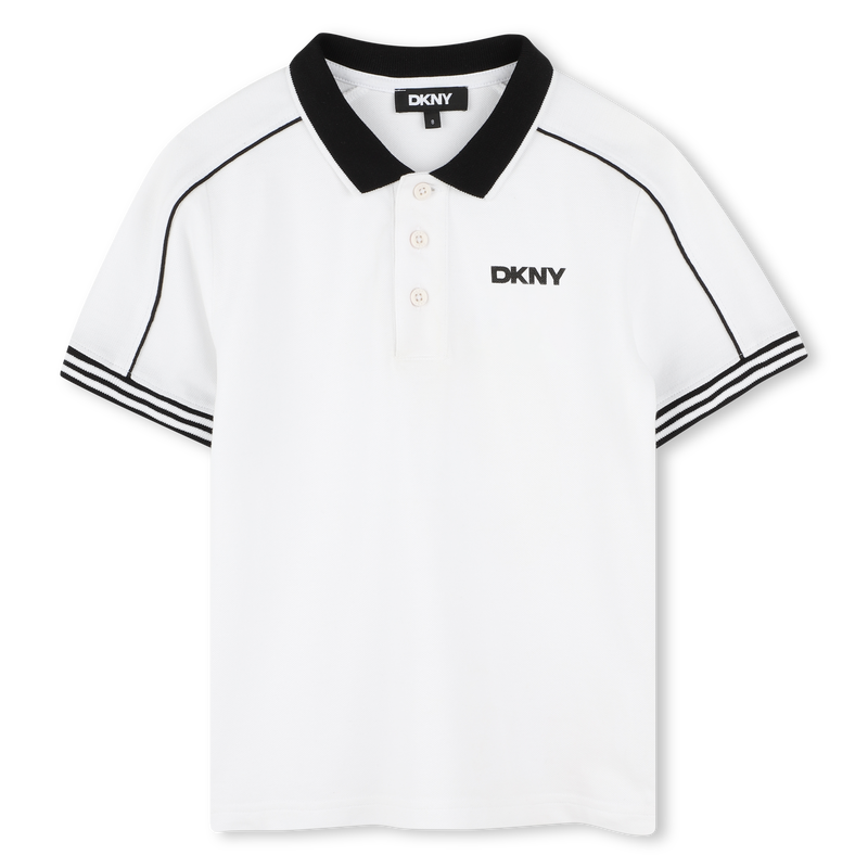 Completo bermuda e polo DKNY 
                        RAGAZZO