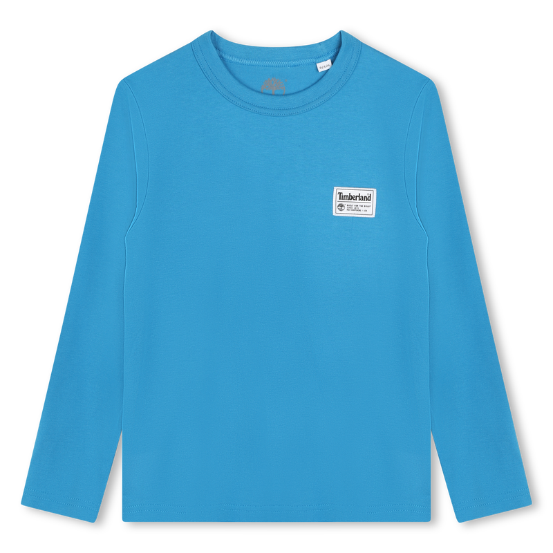 T-shirt tinta unita etichetta TIMBERLAND 
                        RAGAZZO