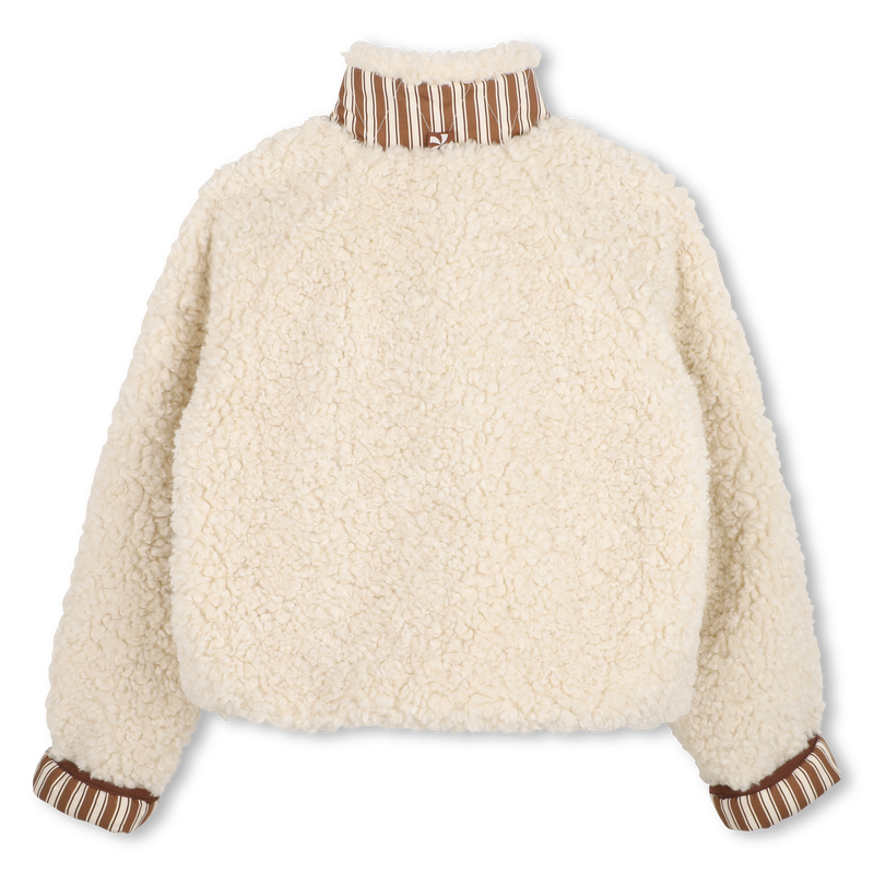 Giacca in tessuto peluche KIDS AROUND 
                        BAMBINA
