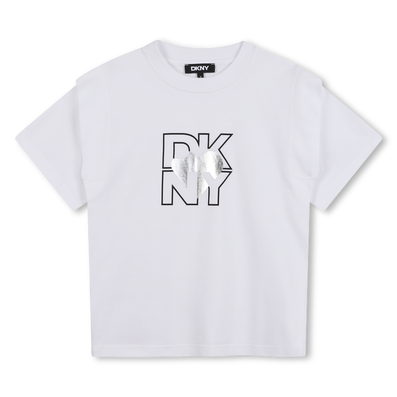T-shirt a maniche corte DKNY 
                        BAMBINA