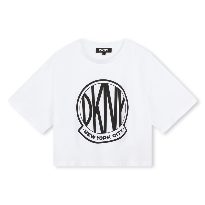 T-shirt a maniche corte DKNY 
                        BAMBINA