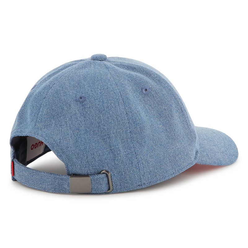 Cappellino in jeans di cotone HUGO 
                        RAGAZZO