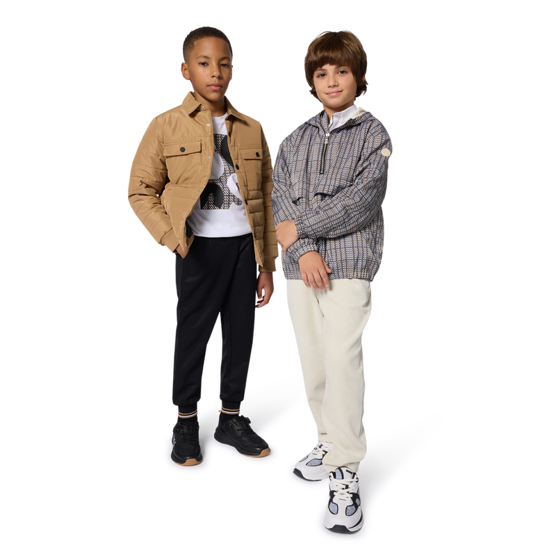 Sneakers con lacci elasticizzati BOSS 
                        RAGAZZO