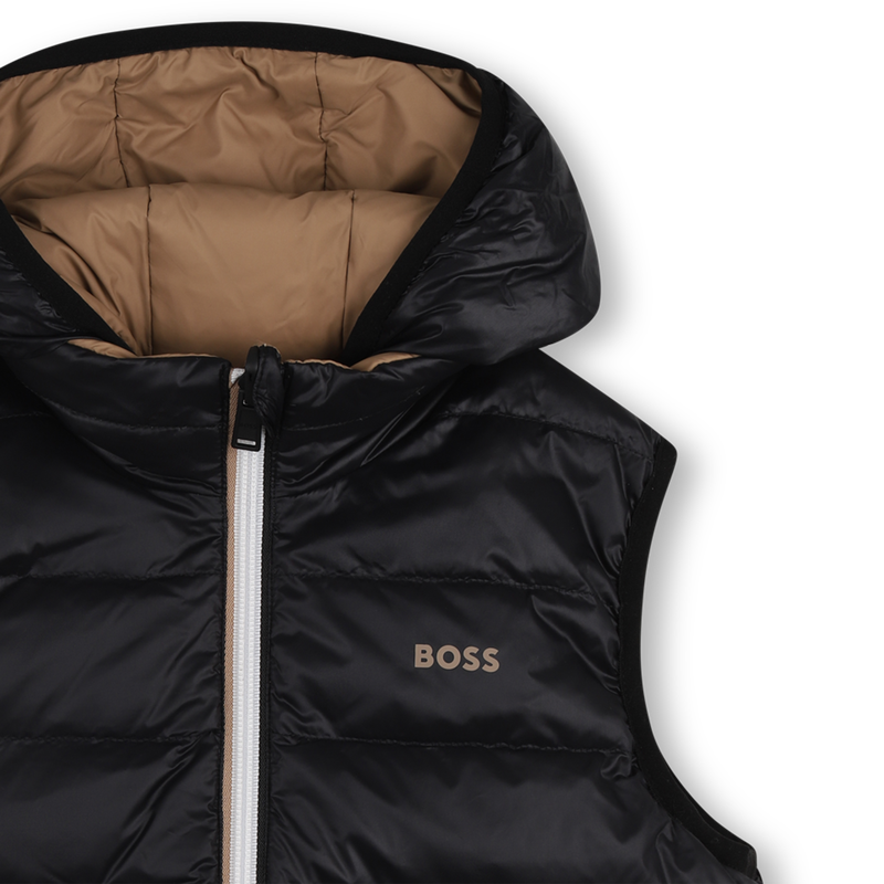 Giubbotto imbottito reversibile BOSS 
                        RAGAZZO
