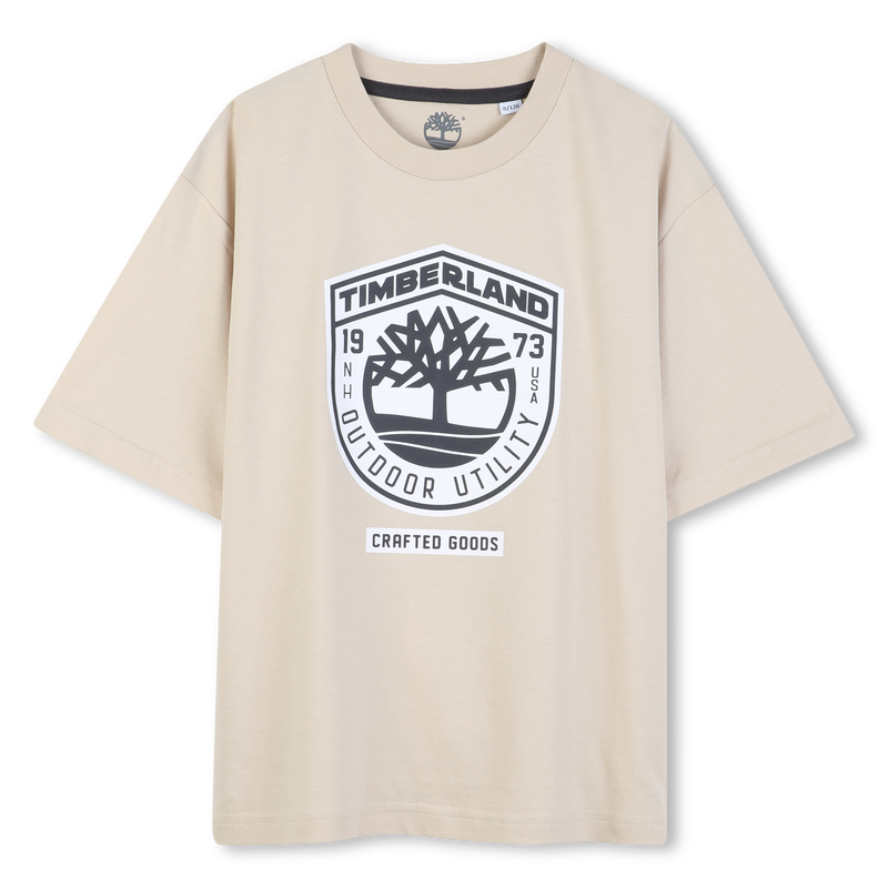 T-SHIRT A MANICHE CORTE TIMBERLAND 
                        RAGAZZO