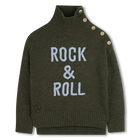 Maglione con scollo rialzato con bottoni ZADIG VOLTAIRE 
                    BAMBINA