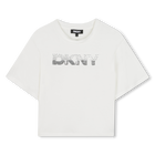 T-shirt a maniche corte DKNY 
                    BAMBINA