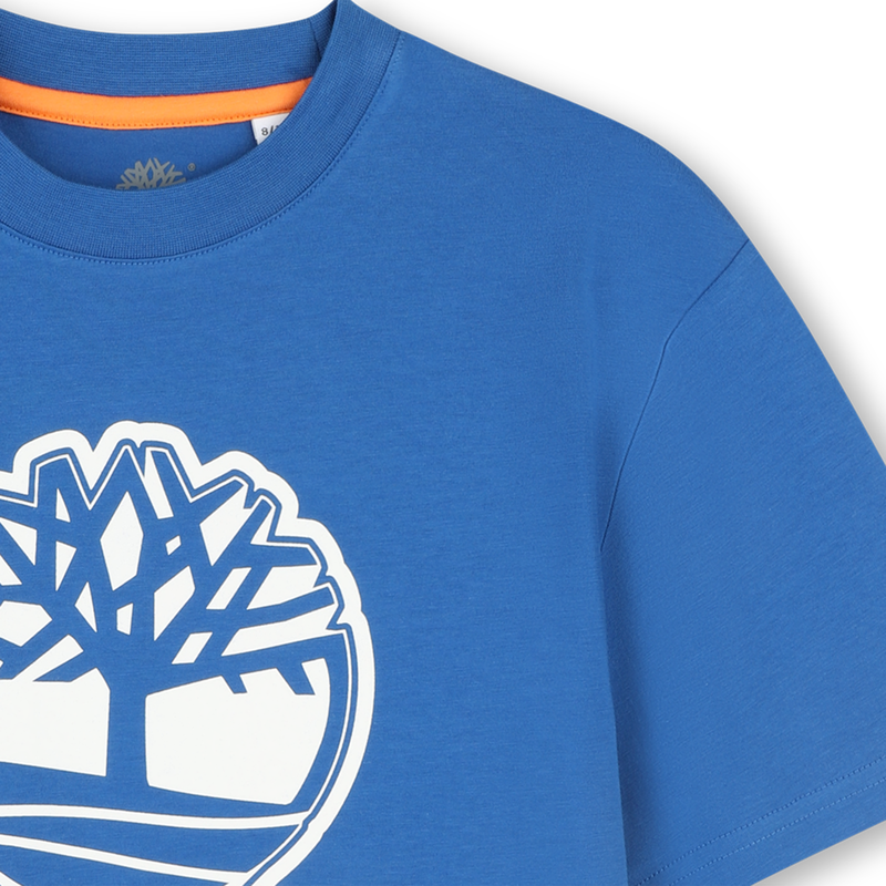 T-shirt bicolore con logo TIMBERLAND 
                        RAGAZZO