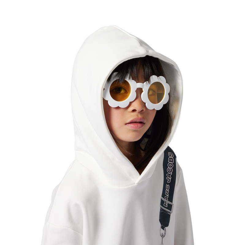 Felpa calda con cappuccio MARC JACOBS 
                        BAMBINA