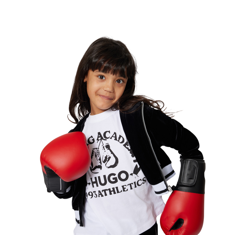 Cardigan con cappuccio HUGO 
                        BAMBINA