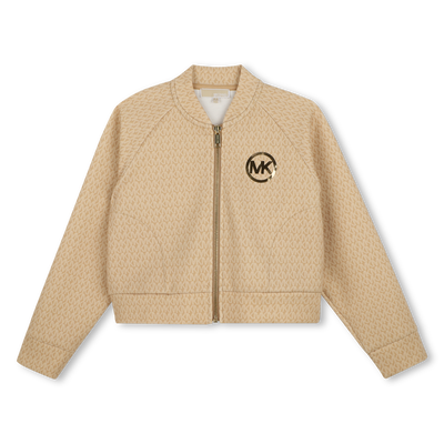 Cardigan in doppio jersey MICHAEL KORS BAMBINA