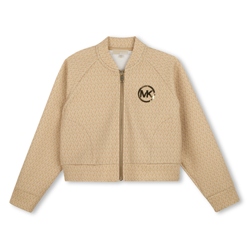 Cardigan in doppio jersey MICHAEL KORS 
                        BAMBINA