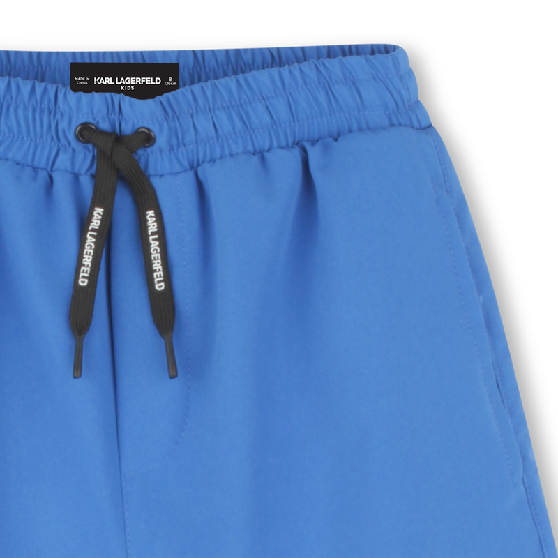 Shorts da bagno con tasche KARL LAGERFELD KIDS 
                        RAGAZZO