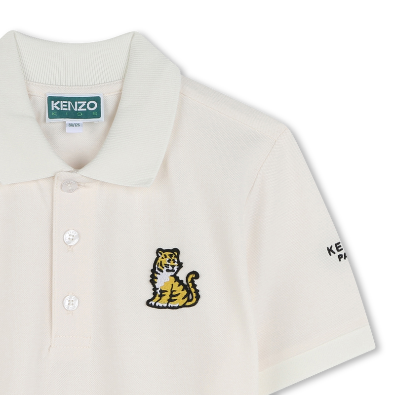 Polo maniche corte cotone KENZO KIDS 
                        UNISEX