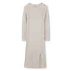 Abito lungo in maglia, ORO CHIARO, hi-res
