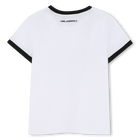 T-shirt manica corta KARL LAGERFELD KIDS 
                    BAMBINA