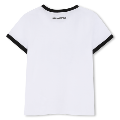 T-SHIRT MANICA CORTA KARL LAGERFELD KIDS BAMBINA