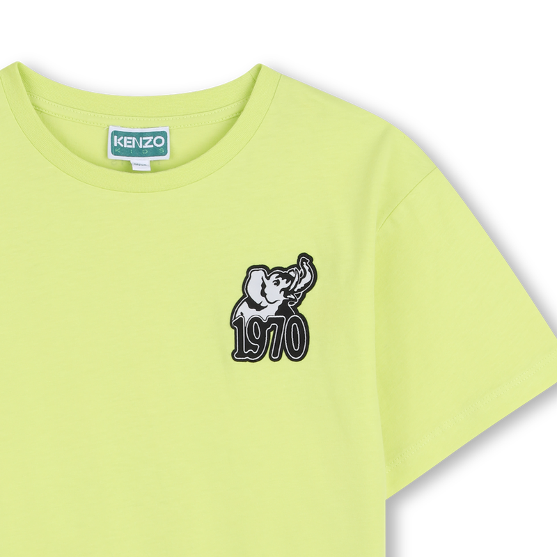 T-SHIRT A MANICHE CORTE KENZO KIDS 
                        BAMBINA