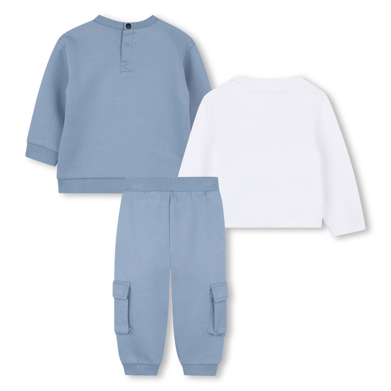 Sweatshirt, pants and t-shirt set KARL LAGERFELD KIDS 
                        RAGAZZO