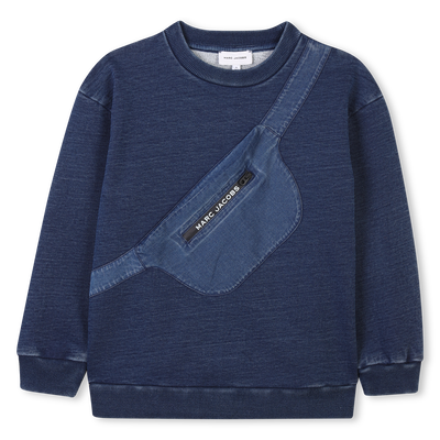 Felpa con stampa MARC JACOBS RAGAZZO