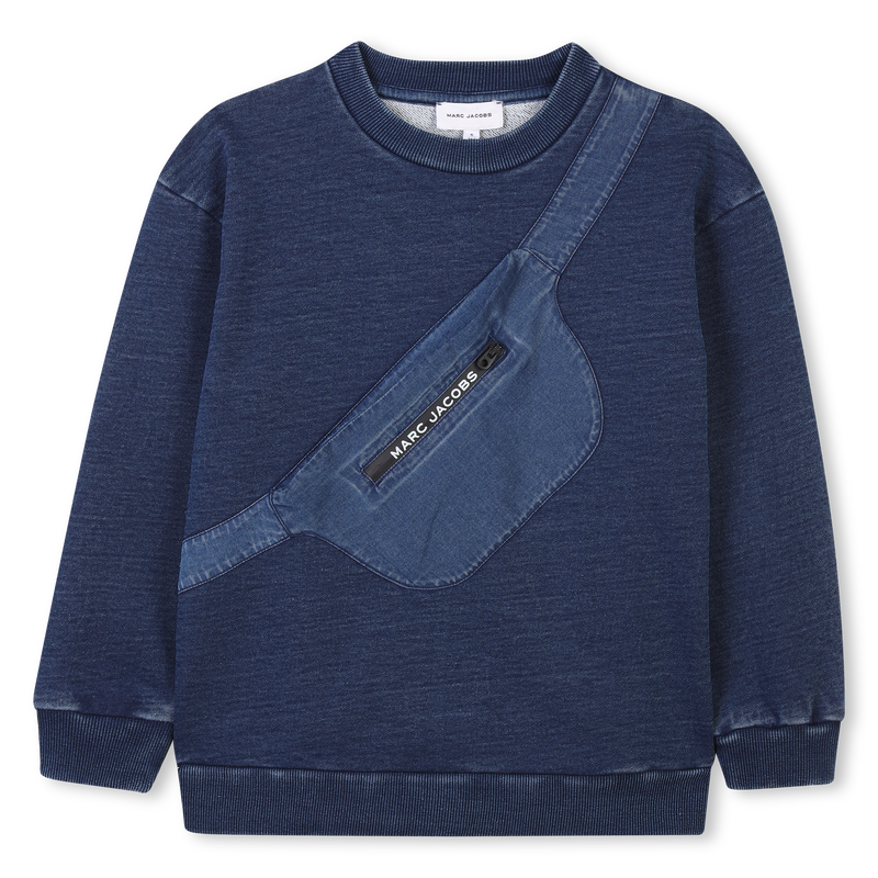 Felpa con stampa MARC JACOBS 
                        RAGAZZO