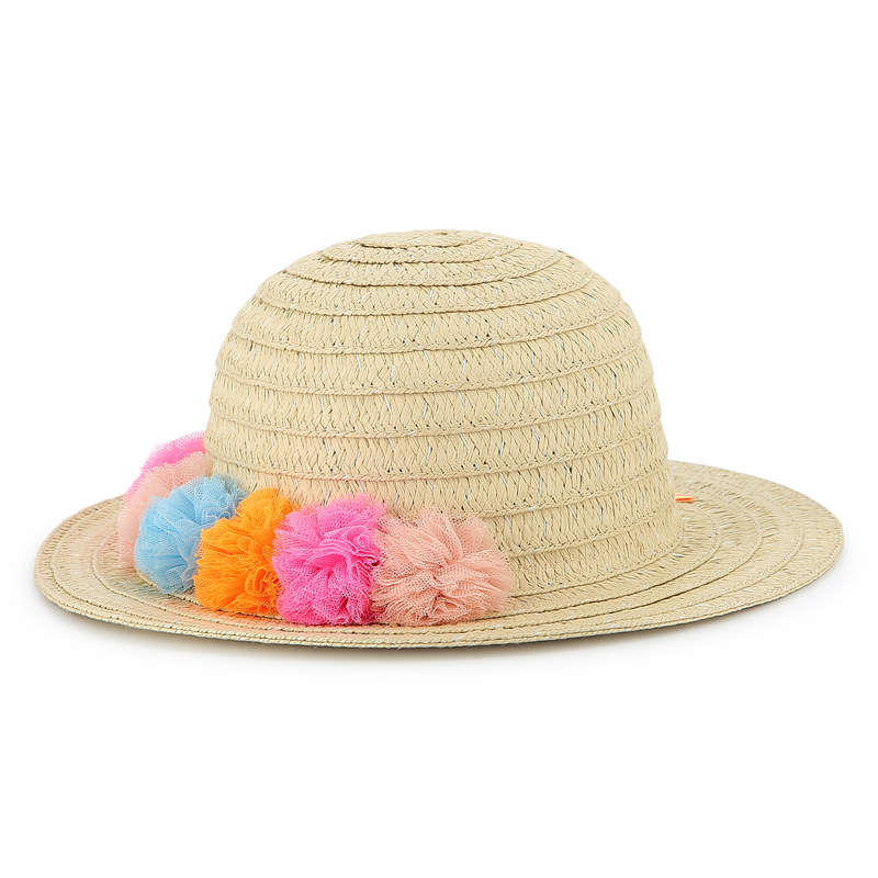 Cappello iridescente e pompon BILLIEBLUSH 
                        BAMBINA