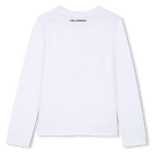 Maglietta a maniche lunghe KARL LAGERFELD KIDS 
                    BAMBINA